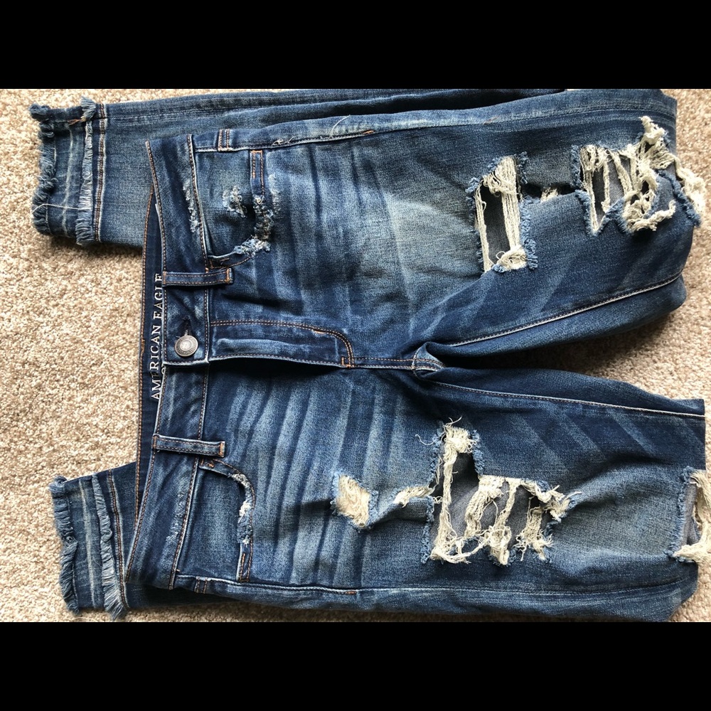 American Eagle Jeans, Size 8, Extra Long